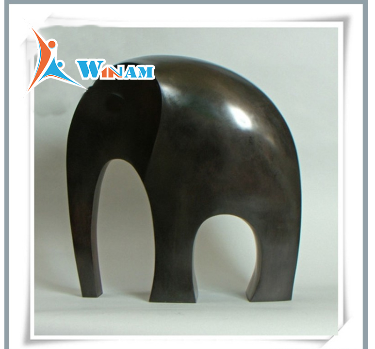 Customized life size garden elephant sculpture