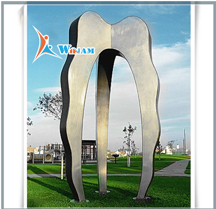 Directly Factory Saudi Arabia Modern Large Outdoor Metal Sculpture
