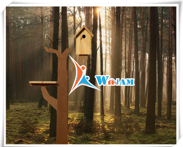 Contemporary art corten steel mailbox for home