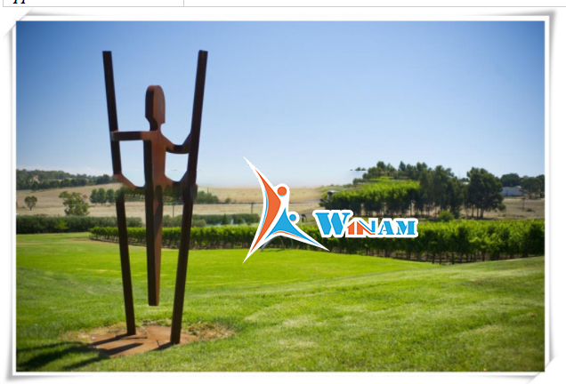 New product unique scarecrow dummy corten steel christmas decor