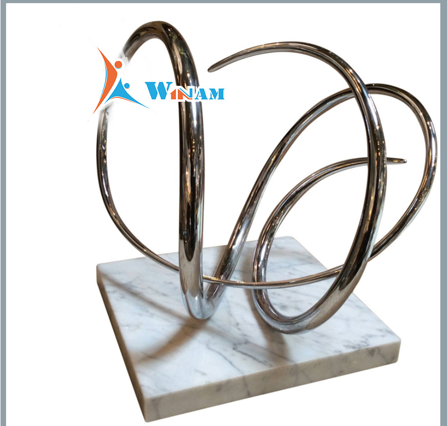 Stainless Steel Famous Metal Abstract Modern Sculpture