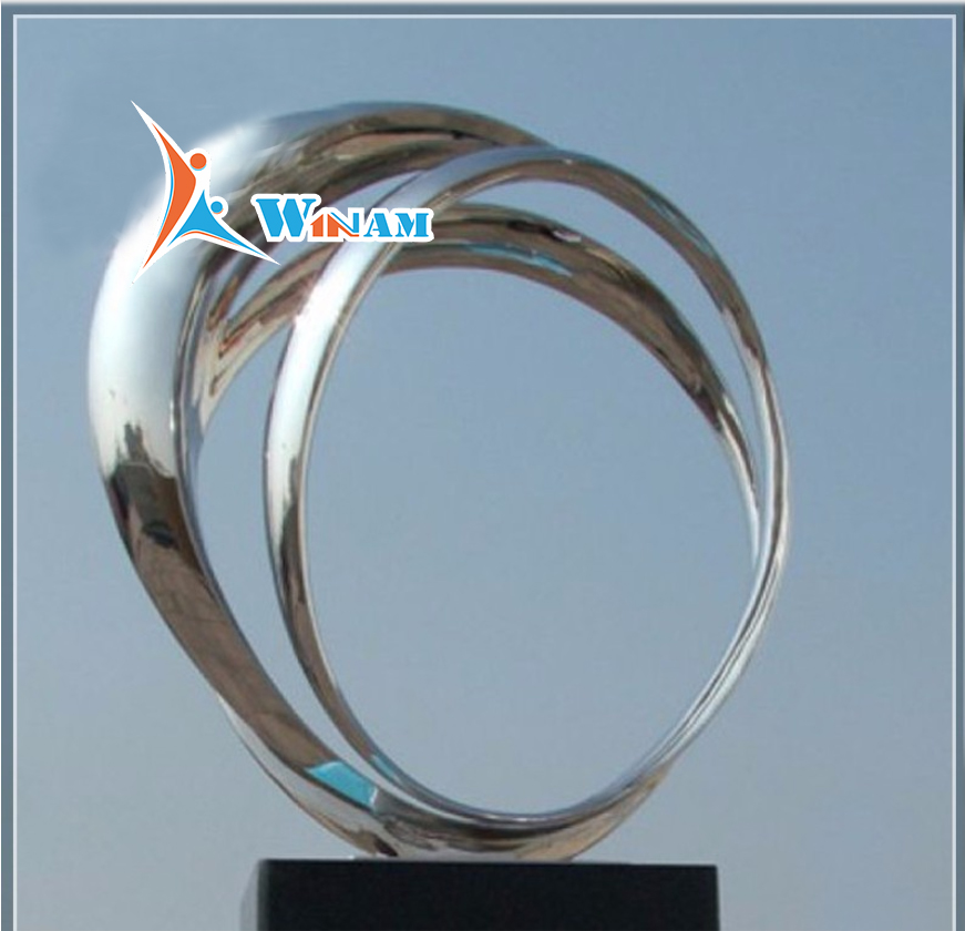 Garden Custom Decorative Metal Sculpture For Home Decor