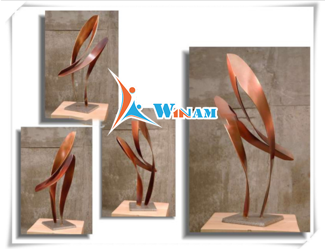 Small Size Abstract Modern Stainless Steel Sculpture
