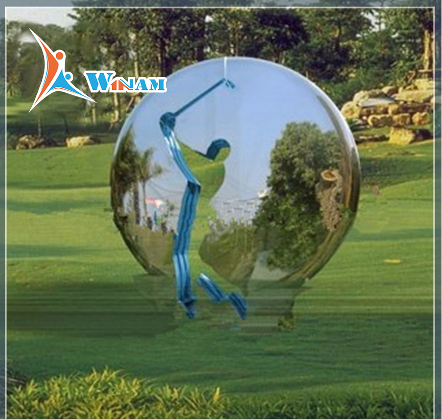 Factory customized large outdoor metal sculptures