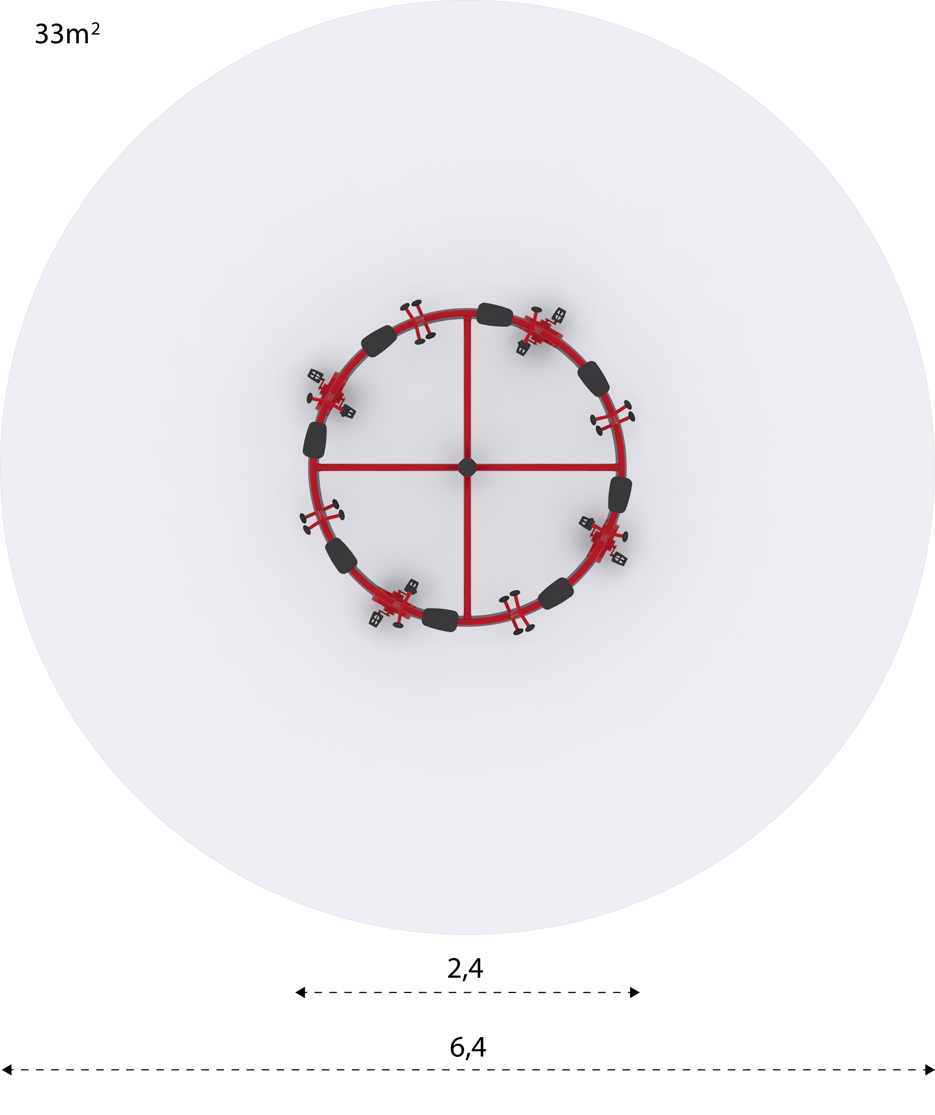 Bicycle Roundabout Pedal