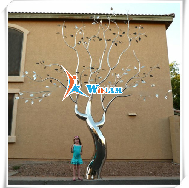Outdoor And Indoor Garden Metal Art Tree Sculpture