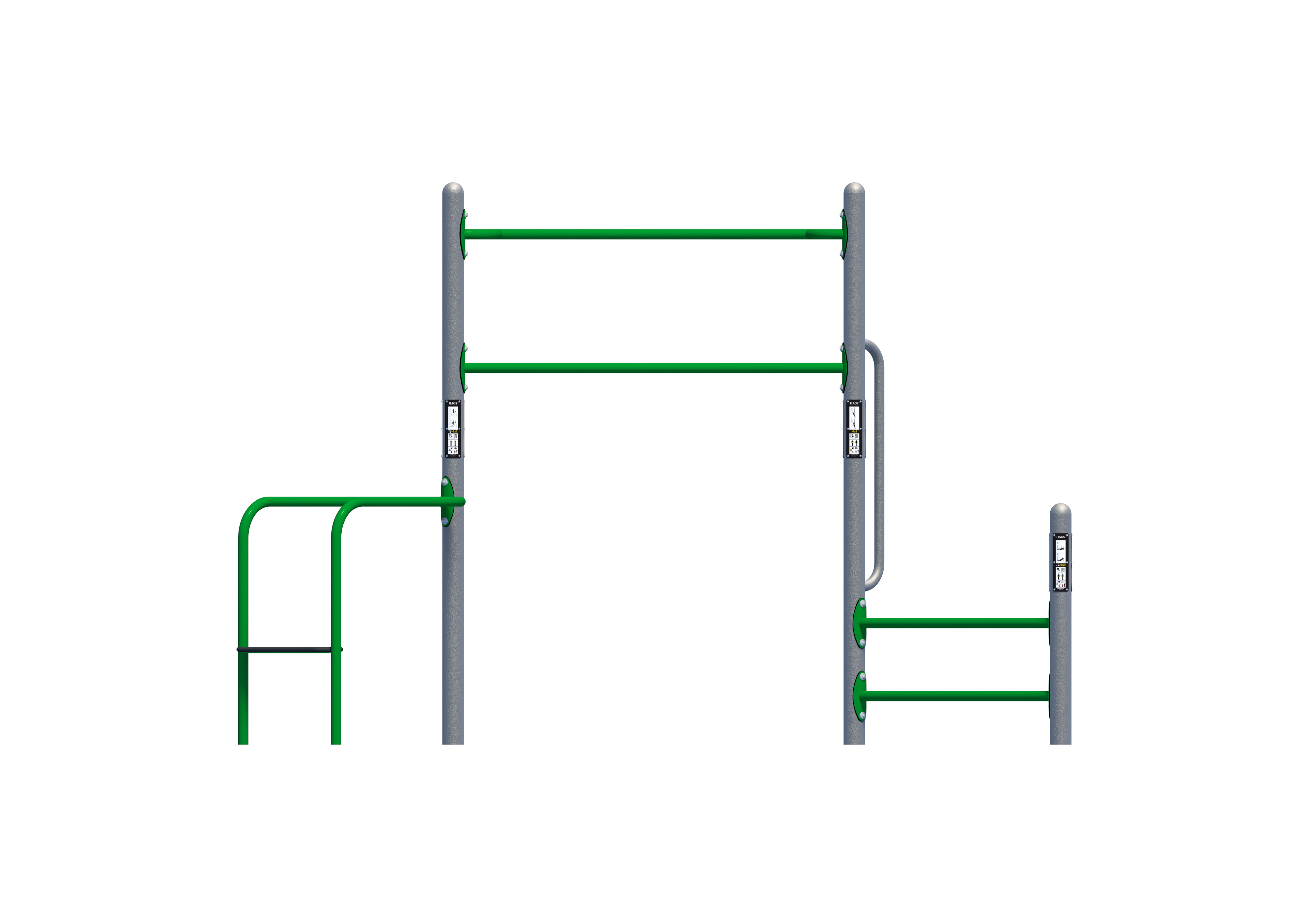 Multi purpose fitness frame