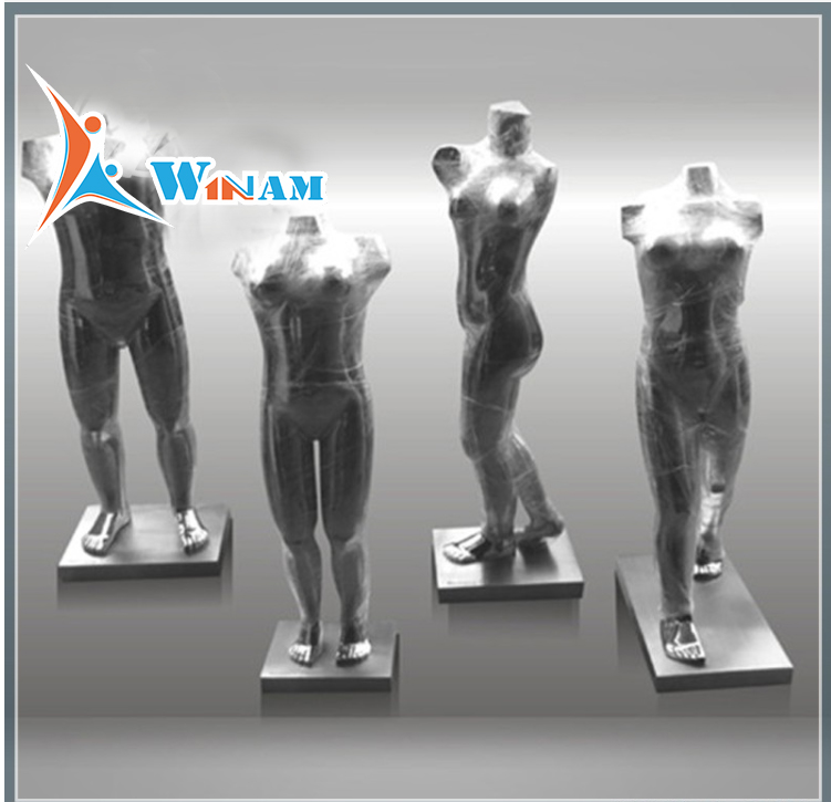 Contemporary artist design stainless steel famous sculpture