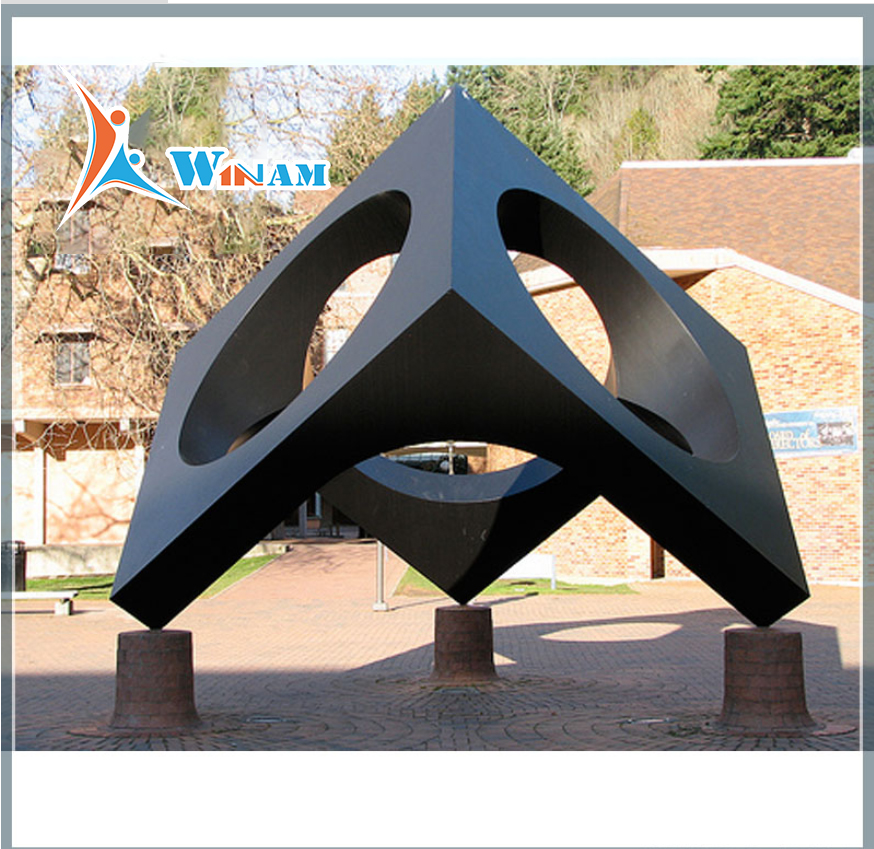 Large Contemporary Metal Garden Abstract Sculpture