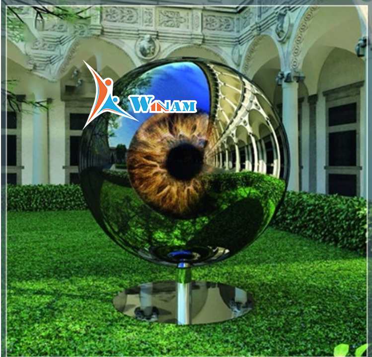 Garden art oranement modern garden steel sculptures