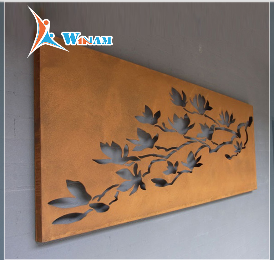 Modern home decoration metal art wall sculpture