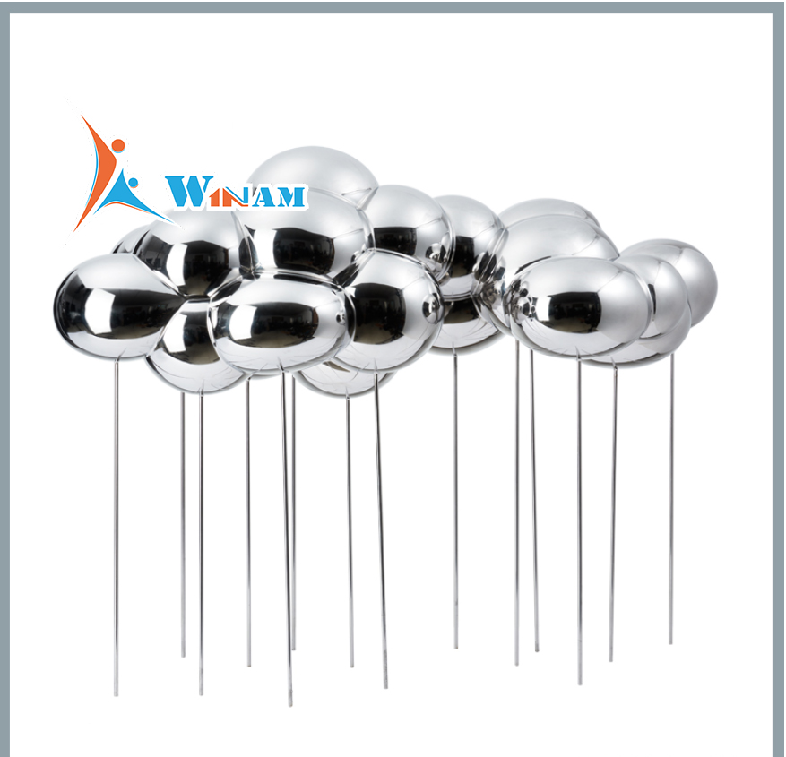 Stainless Steel Urban Garden Decoration Sculpture For Sale