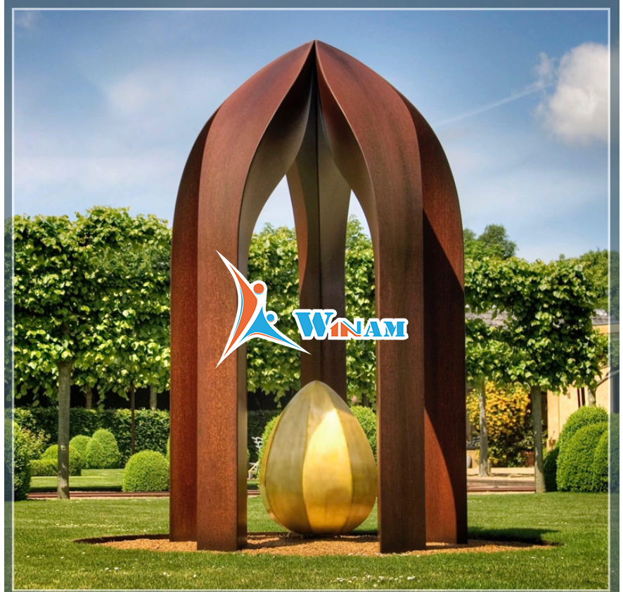 Large Garden Corten Steel Famous Abstract Sculptures