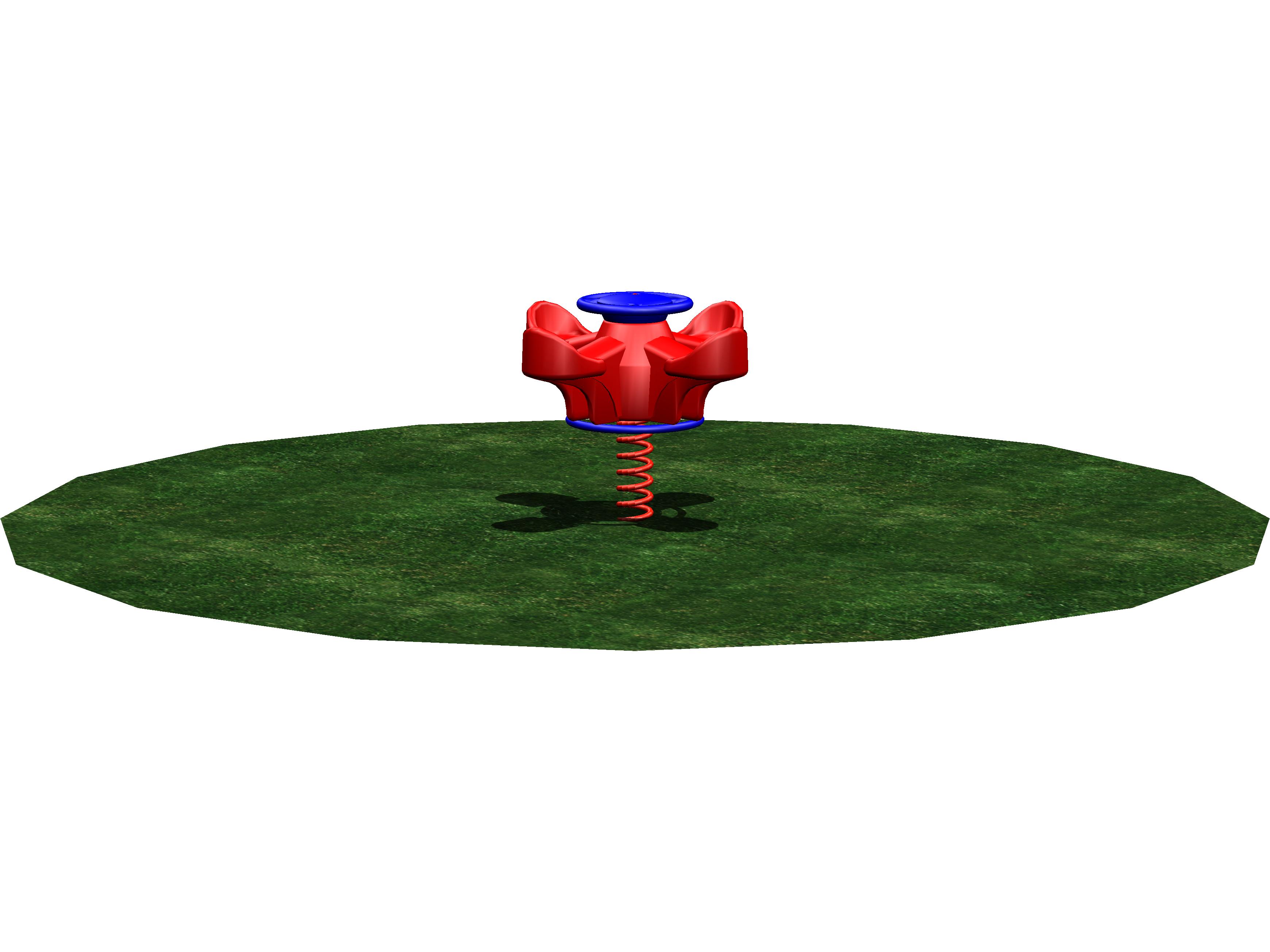 4 Seat Teeter with Bubble Top