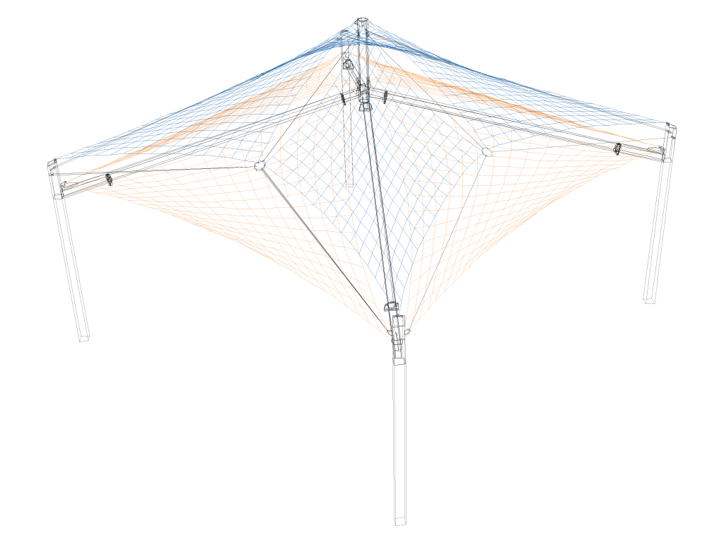 Super Span Pyramid Multi-Level