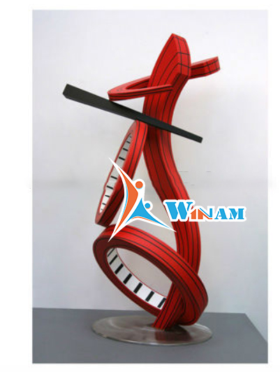 Large Modern garden Arts Stainless steel Sculpture for sale