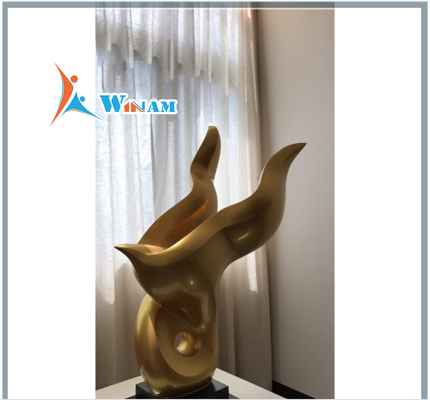 Modern design large metal eagle statue