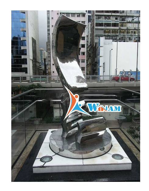 Garden Stainless steel and metal art sculpture