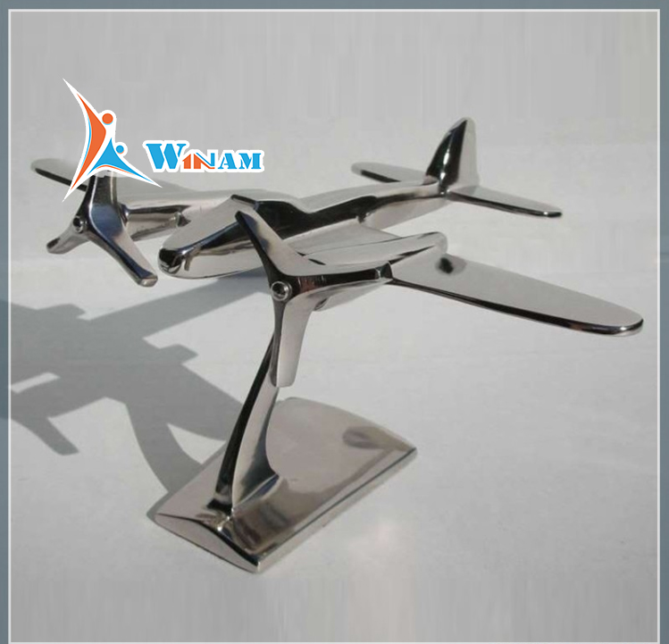 Delicate Handmade Stainless Steel Airplane Mold