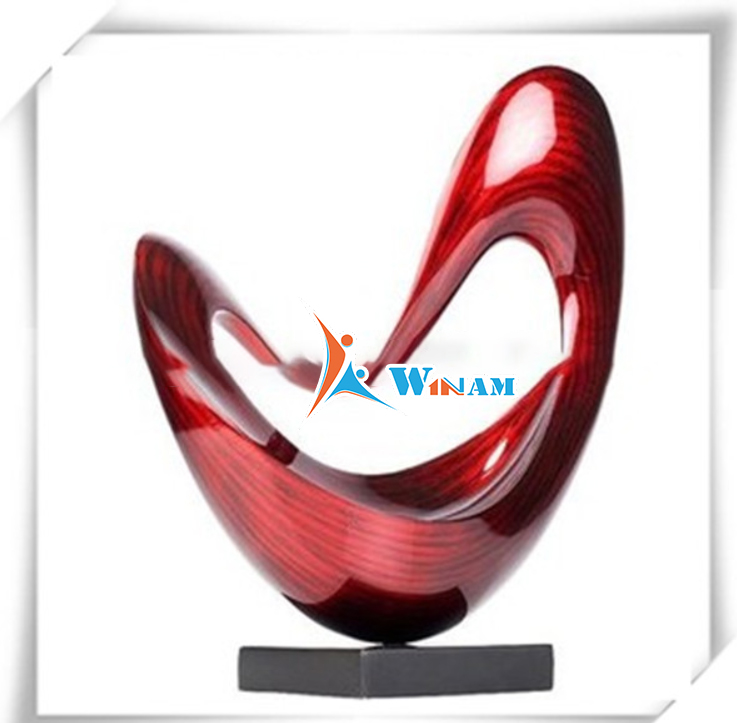 304 stainless steel sculpture used for hotel decoration