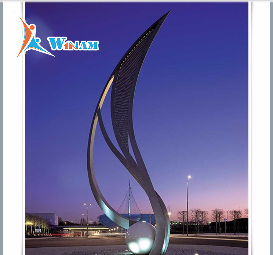 Urban Square Project Large Metal Garden Sculpture