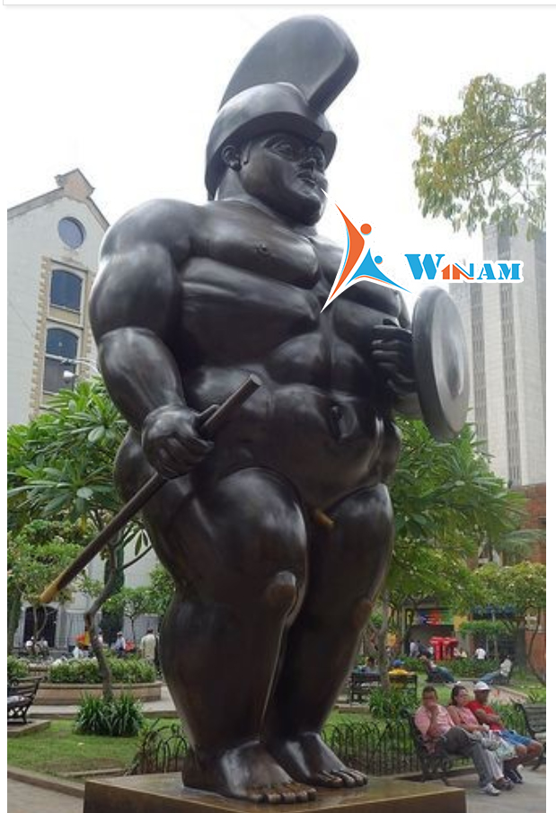 Bronze Modern Abstract Fernando Botero sculpture Fat Hand sculpture for garden decoration