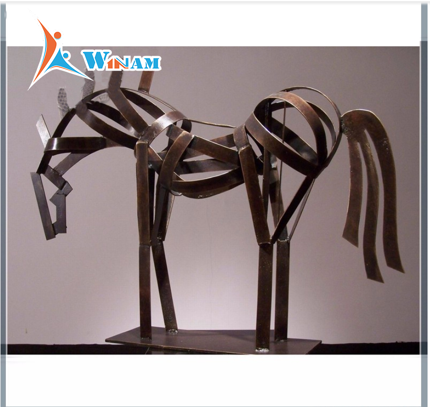 Abstract Life Size Hollow Horse Statues For Sale