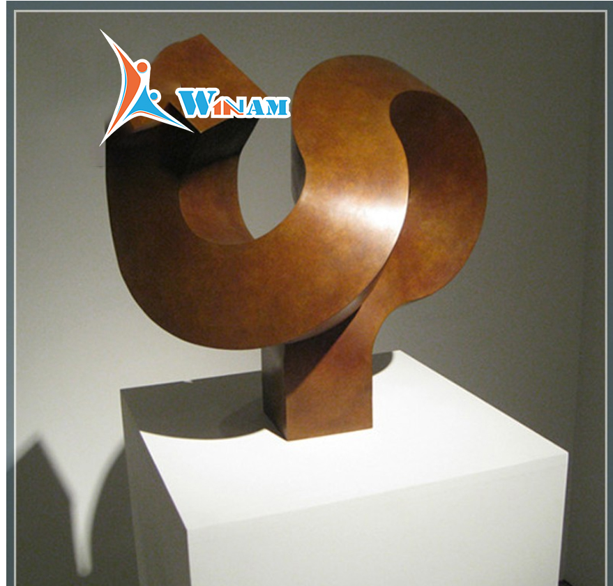 Modern Fashion Corten Steel Indoor Sculpture