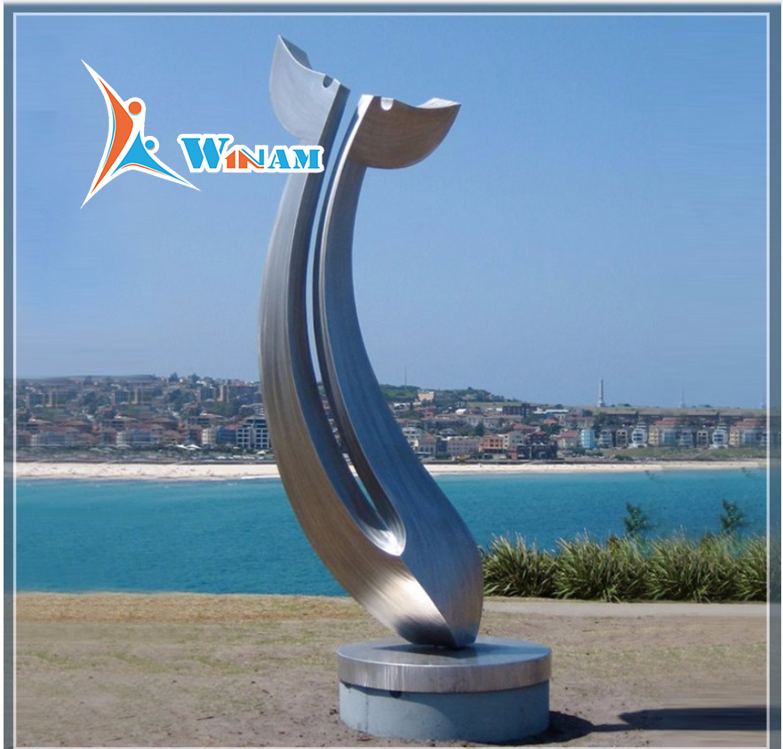 Stainless Steel Decorative Swimming Pool Sculpture