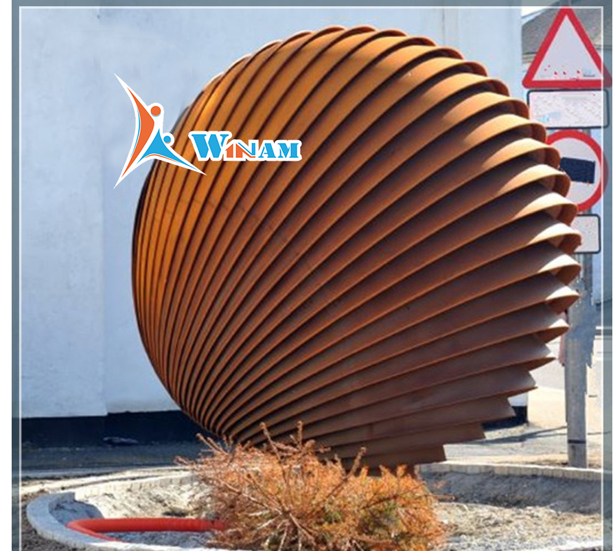 Fashion Decoration Metal Art Sculpture Garden Statue