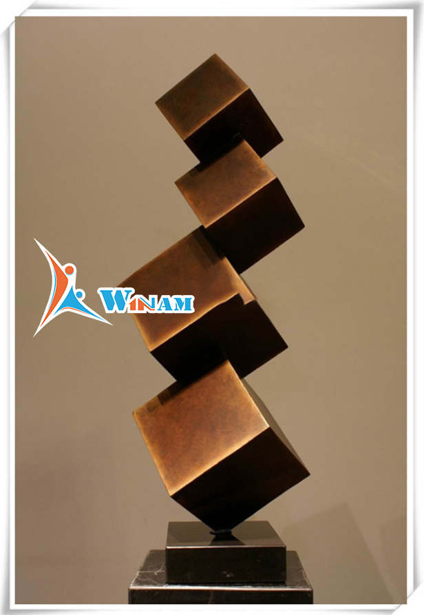 House Hall Decorated Used Corten Steel Sculpture