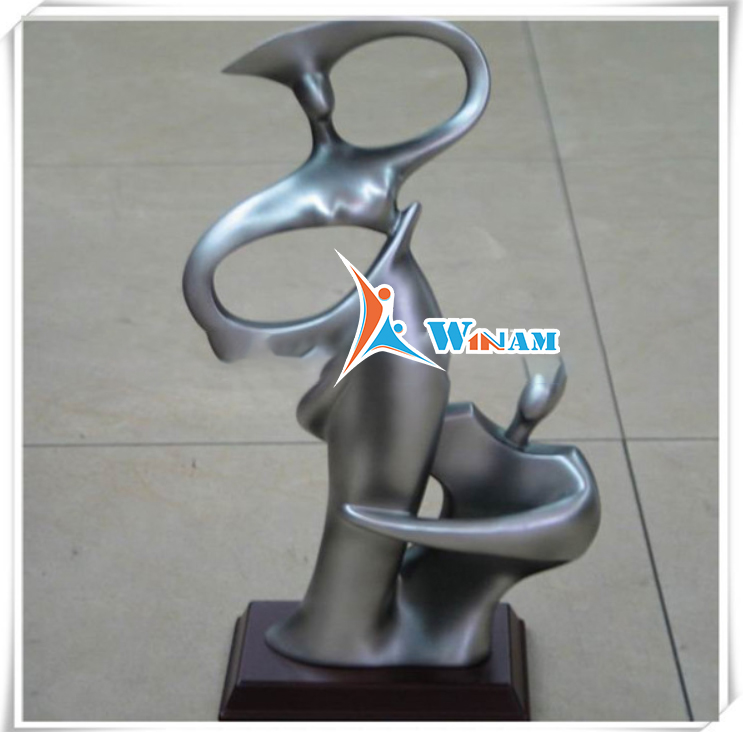 Dancers Stainless Steel Sculpture