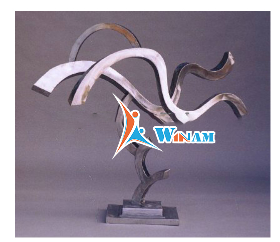 Abstract Stainless Steel Tree Sculpture For Garden Decoration