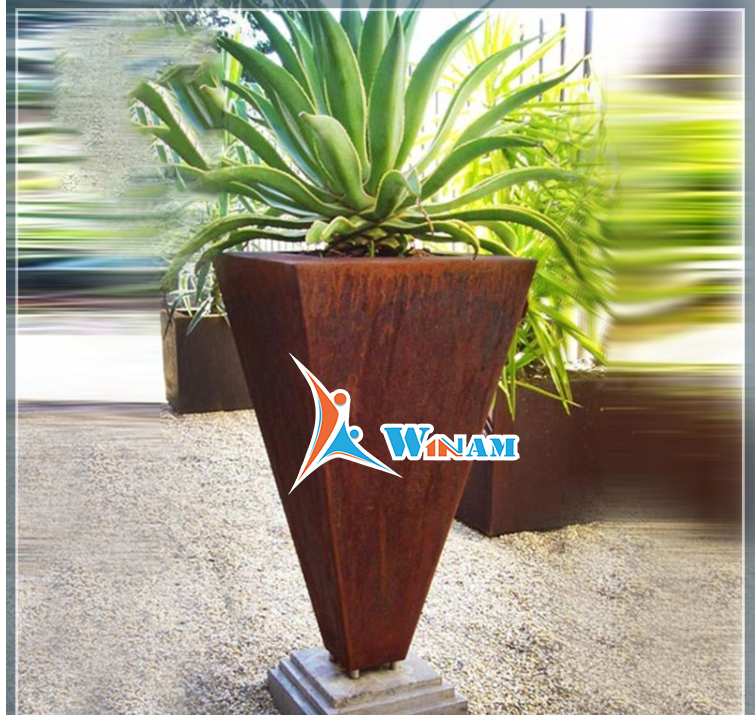 Wholesale India metal garden flower pot