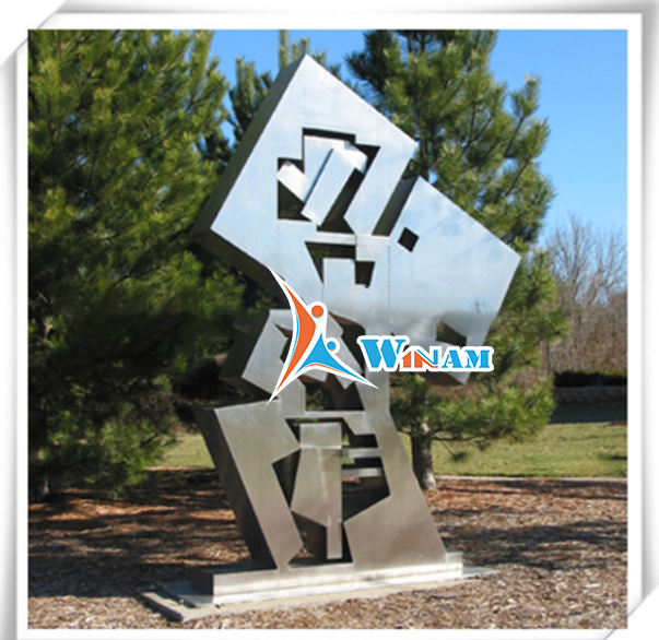 New product India hot fashion stainless steel large outdoor sculpture
