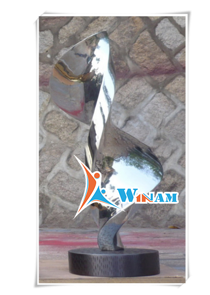 Large Modern Arts stainless steel Sculpture for garden decoration