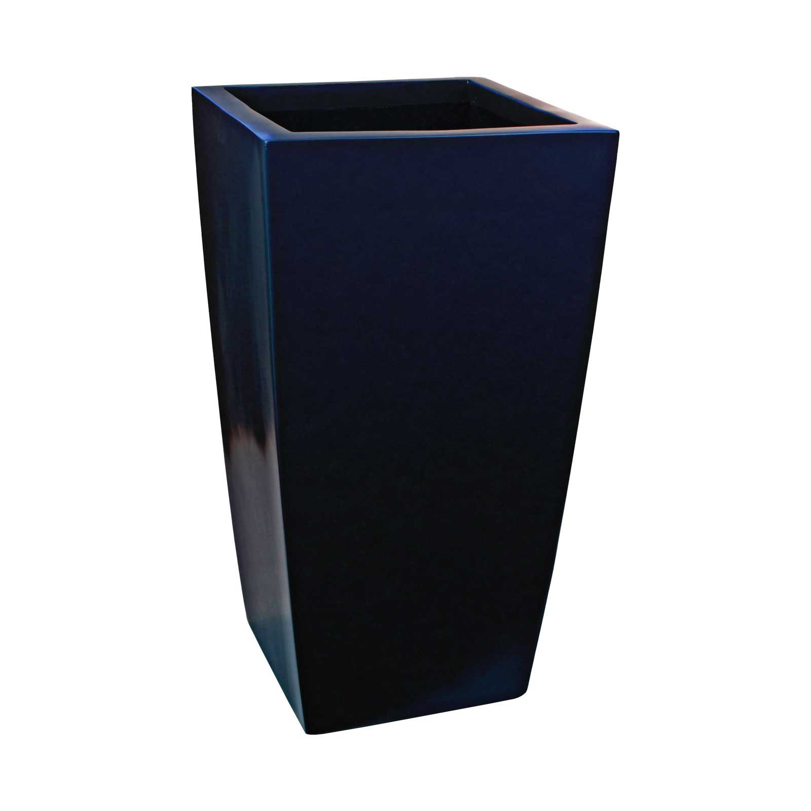Large Tapered Square Planter - Fiberglass - 42'/48'/60' Tall - Toulan by Jay Scotts