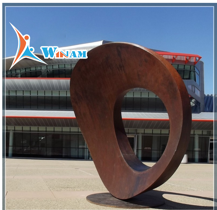 Urban landscape art decoration outdoor metal sculpture