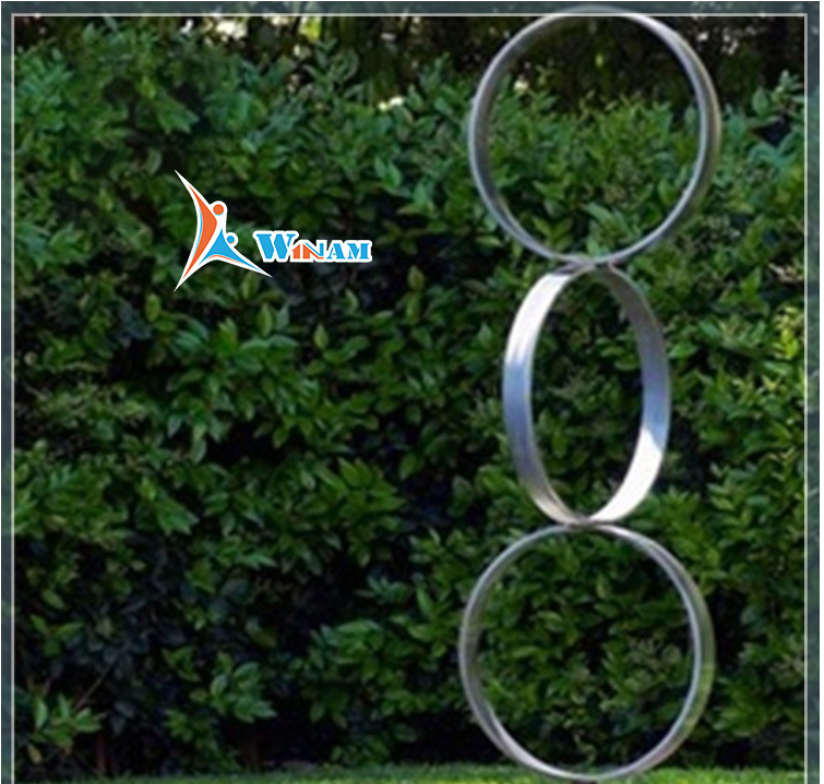 Wholesales High Quality Handcrafted Stainless Steel Sculpture for urban decor