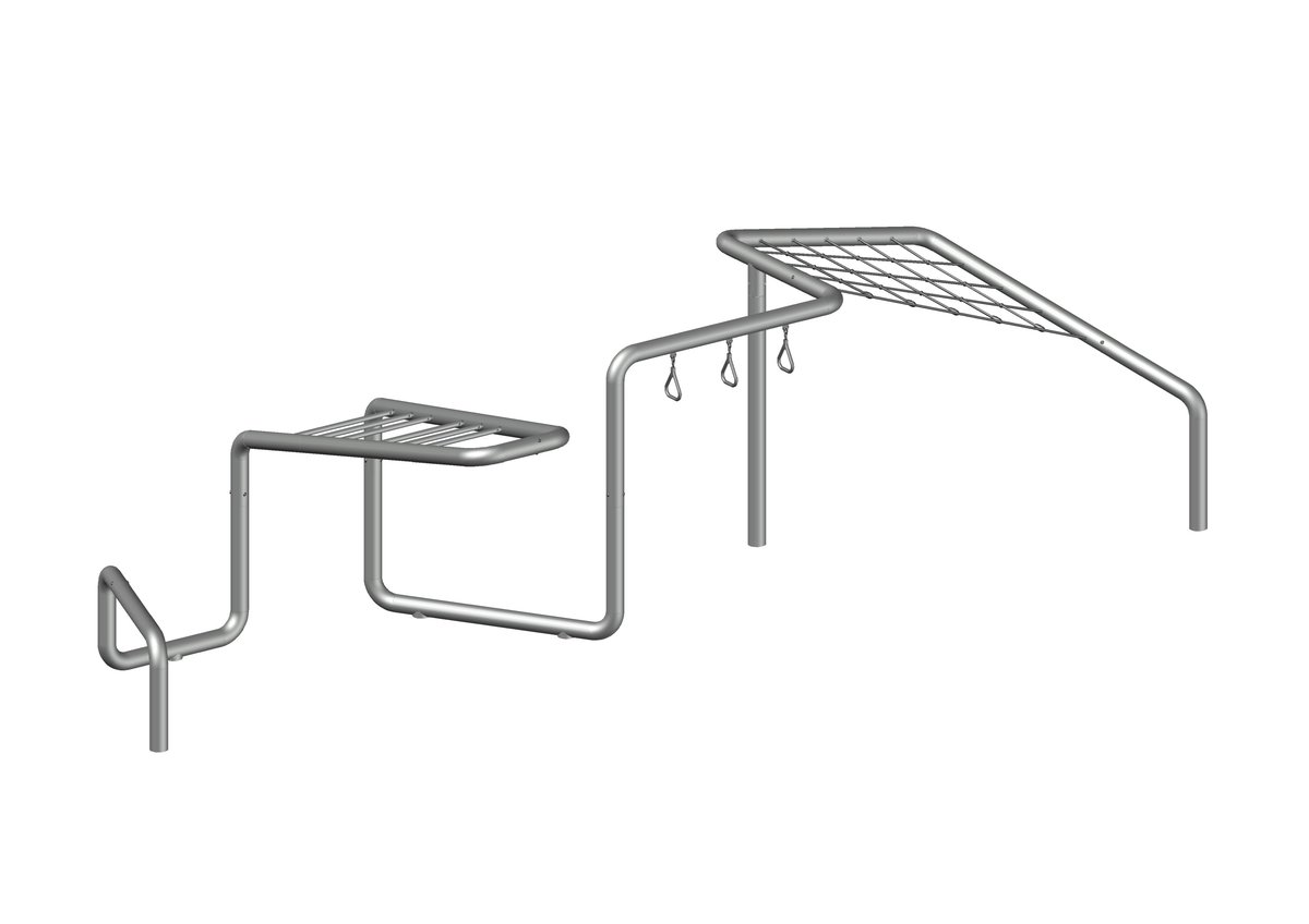 Bộ dụng cụ kết hợp leo trèo và calisthenics Calisthenics.02