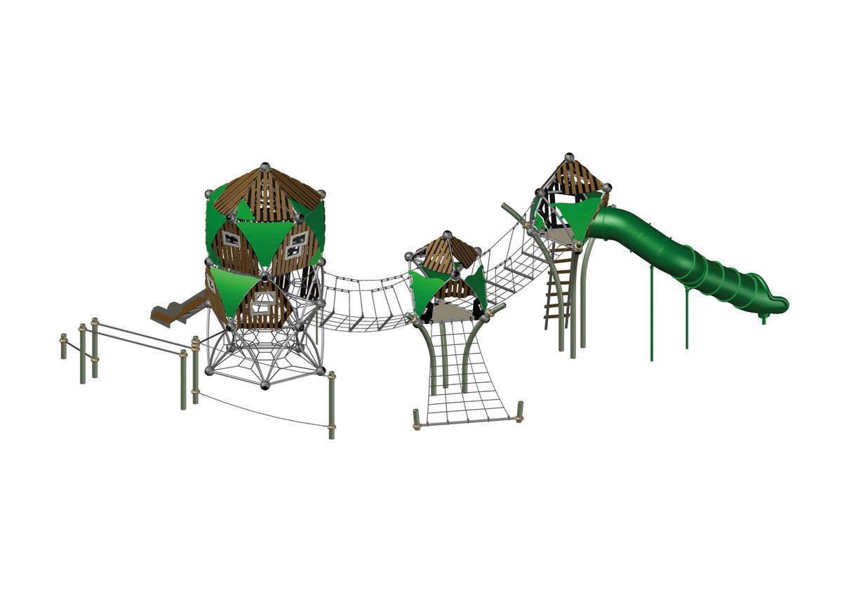 Tổ hợp vui chơi Greenville Combi.700