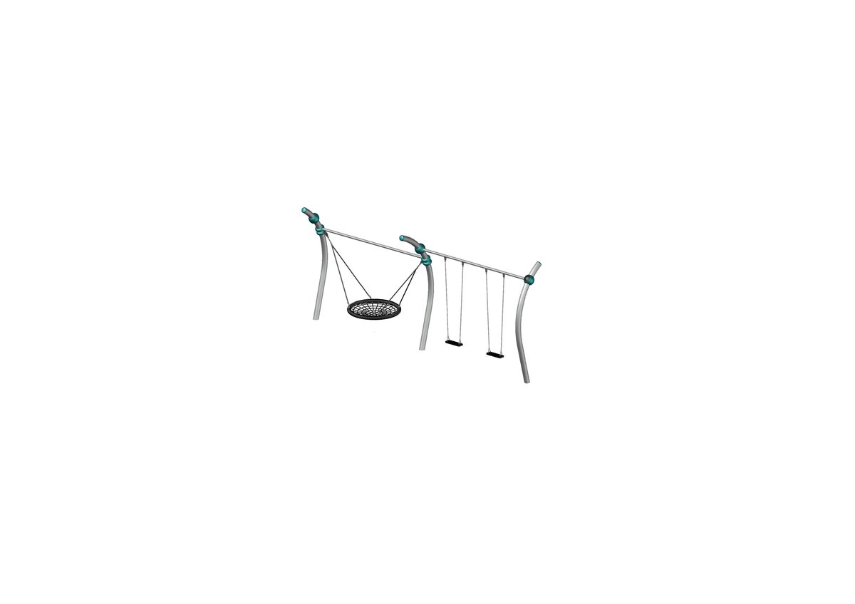 Xích đu đôi Side-by-Side Swing