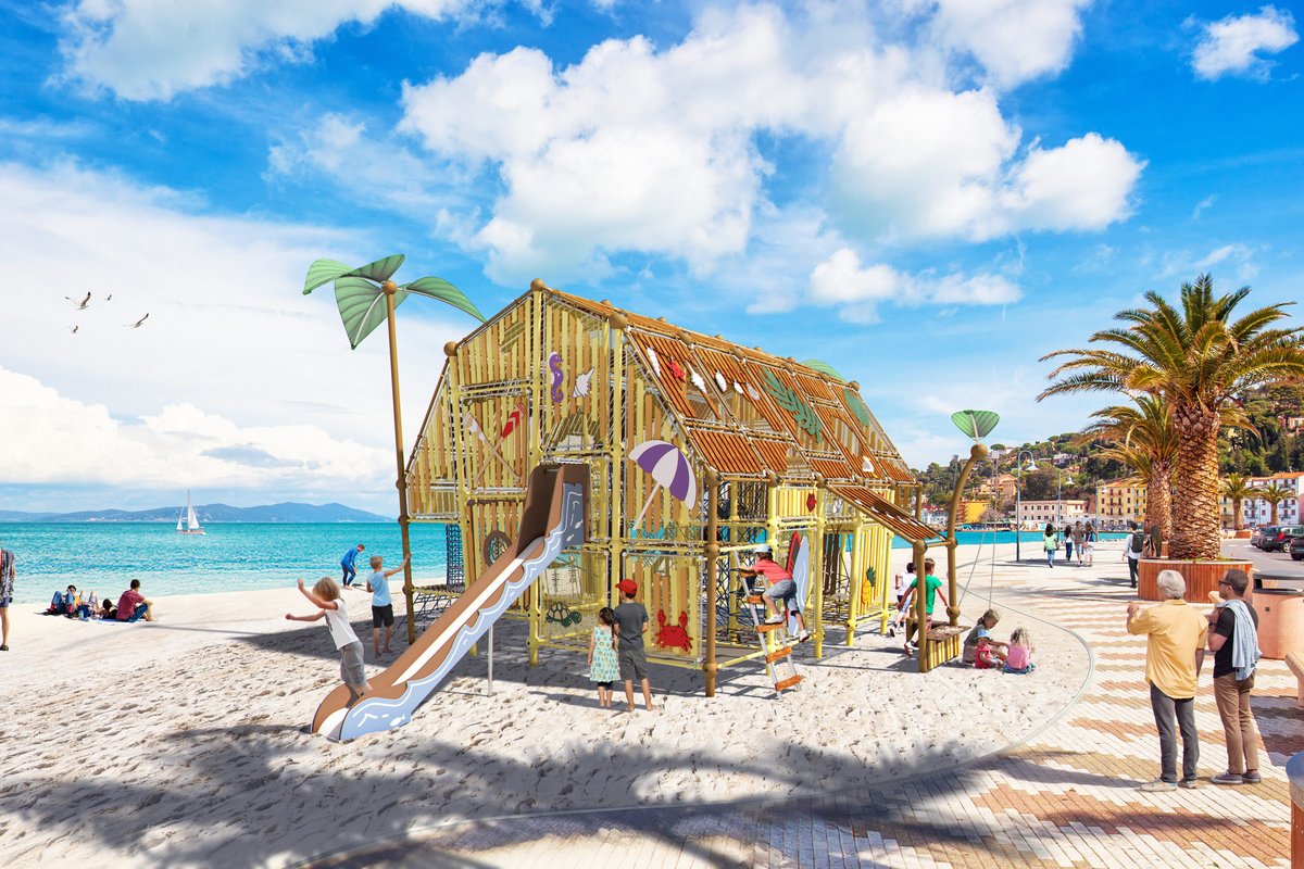 Nhà chơi bãi biển Villago Beach L
