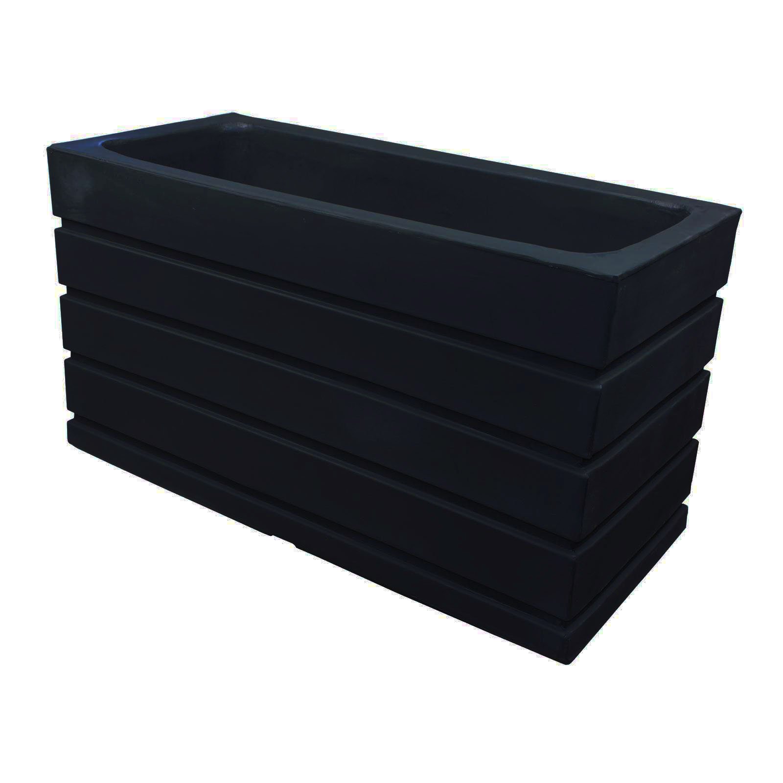Large Plastic Planter Boxes - Ellis by Crescent Garden