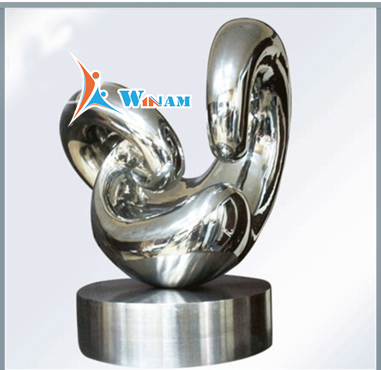 Temporary Display Stainless Steel Interior Ornaments Sculpture