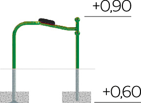 Inshape Hyperextension Bench