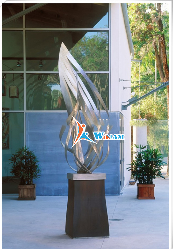 Fashion home christmas decor candle stainless steel fake flame fire