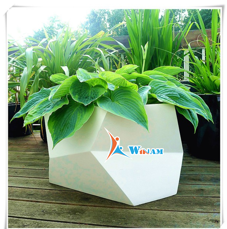 Contemporary home decor new product garden metal planter