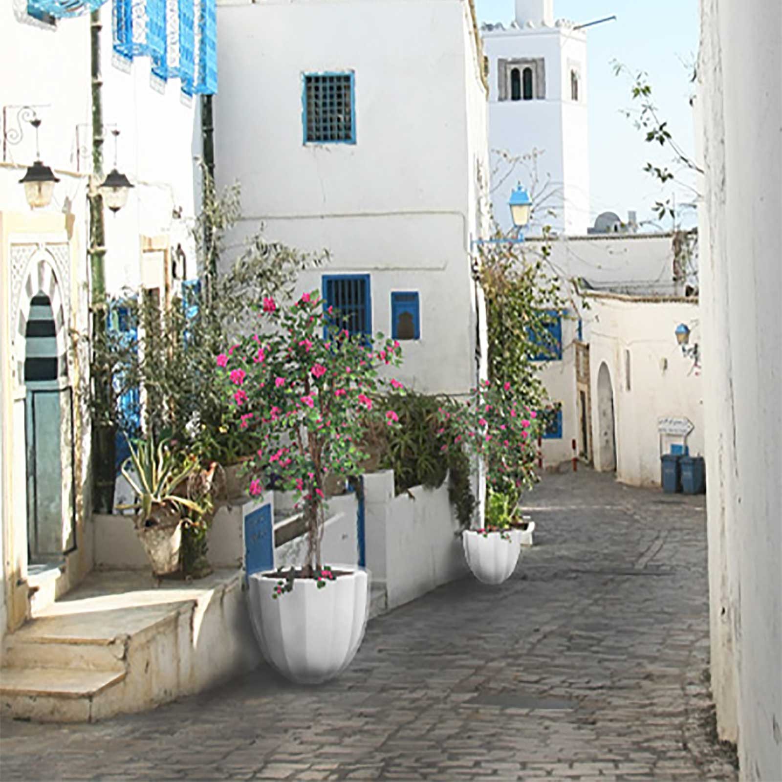 Santa Barbara Fluted Planter Pot