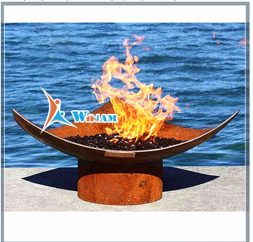 Garden Wholesale Corten Steel Fire Pits